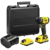 Stanley SFMCF820D2K Kraftschrauber/Schlagschrauber 2900 U/min Schwarz, Gelb