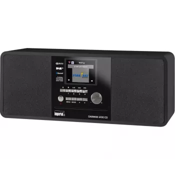REHAU IMPERIAL DABMAN i200 CD Digital 20 W DAB+, FM, UKW Schwarz MP3-Wiedergabe