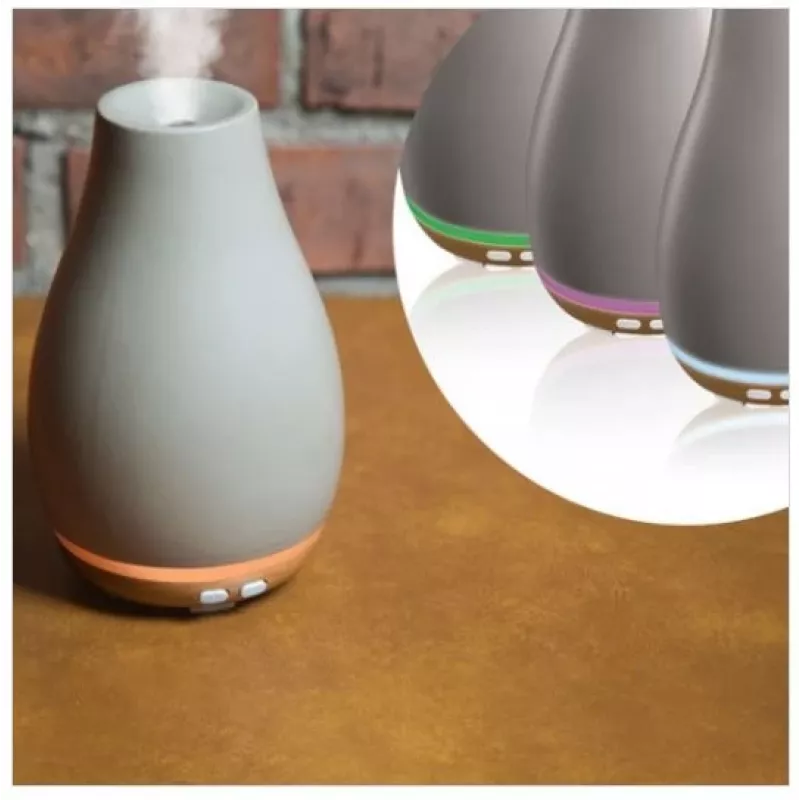 Ellia ARM-510GYA-WWX Blossom Ultraschall-Diffusor mit stimmungsvoller Ambientebeleuchtung
