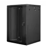 Wandmontierbarer Rack-Schrank LANBERG WF01-6618-10B, 18U, 600×600×907 mm, schwarz, 60 kg