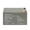 Qoltec 53076 AGM-Batterie | 12V | 7Ah | Sicherheit