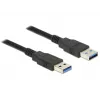 USB-Kabel DeLOCK 85062 USB 3.2 Gen 1 2m USB A Schwarz
