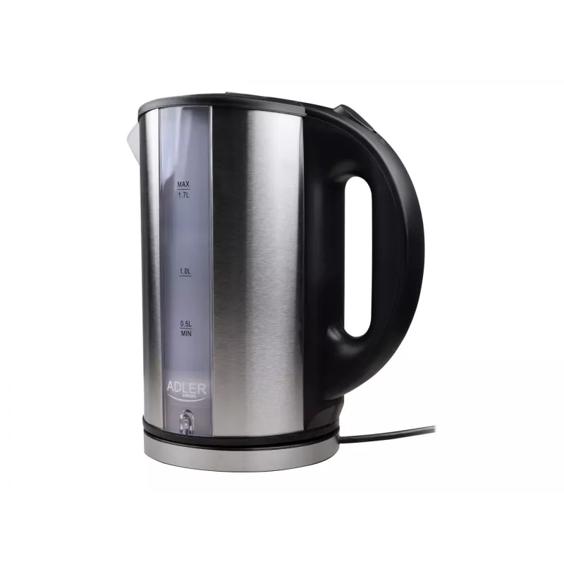 Adler AD 1216 Wasserkocher 1,7 L Schwarz,Silber 2200 W
