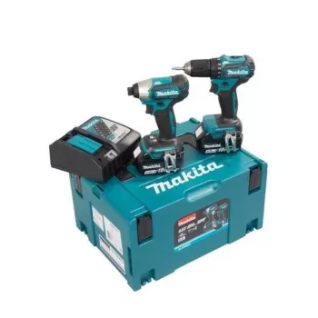 Makita DLX2414AJ 18V LXT Bohr- und Schlagschrauber-Kombikit