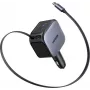 Auto-Ladegerät UGREEN Fast 2-Port 145W USB-C/USB-A Modell 55910B
