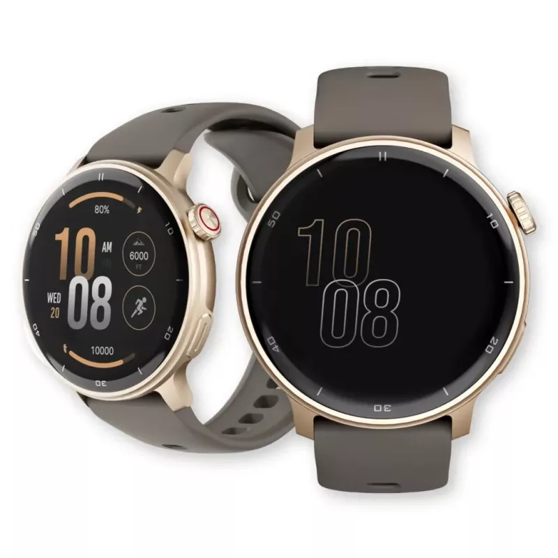 Smartwatch Stelio STSWA101GD Activ GPS 46 mm Gold — 46 mm GPS-Smartwatch, goldenes Gehäuse