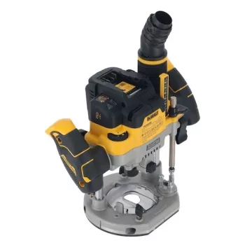 Tauchfräse DeWalt DCW620NT-XJ, bürstenloser Akku, 18V, 1600W Leistung, 11–23k U/min, 12,7 mm Spannzange, Staubabsaugung, LED, 3,6 kg, Koffer