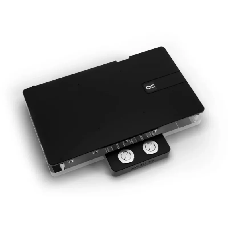 Backplate Alphacool 10259 Aluminium Chrom Kupfer Schwarz 153,3 mm