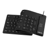 Tastatur LogiLink ID0019A Universal USB QWERTZ Deutsch Schwarz