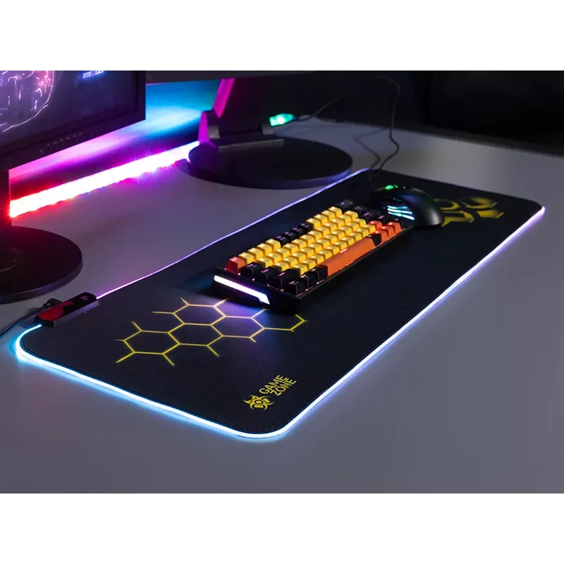 TRACER Tastatur- und Mauspad GAMEZONE Hexy1 RGB 80/30/0,4