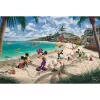 Thomas Kinkade Studios: Disney - Mickey & Minnie in Florida, Puzzle 200 Teile
