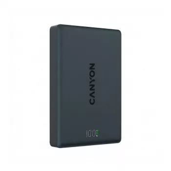 Canyon CPB511B Powerbank onPower 10.000 mAh slim Magsafe schwarz (CNS-CPB511B)