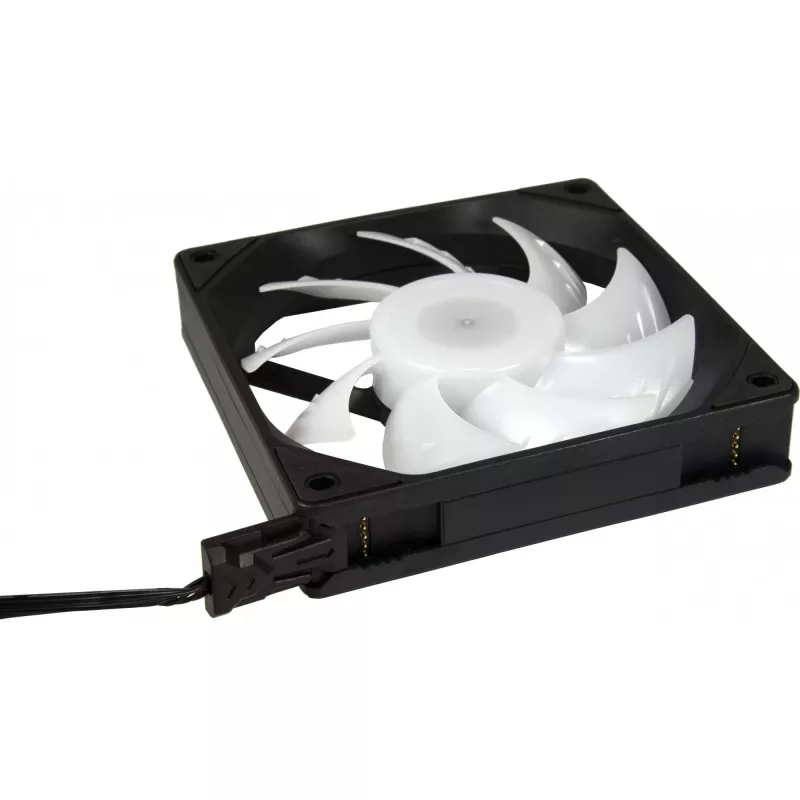 Computergehäuse-Lüfter INTER-TECH ES-011, 120 mm, schwarz, 1 Stk.