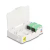 Glasfaser-Abschlussdose DeLOCK 85935 SC Simplex Weiß