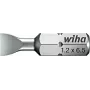 Schraubendreherbit wiha 7010Z/6.5-25 25 mm, Einzelschlitz-Bit für Hand- und Elektroschrauber