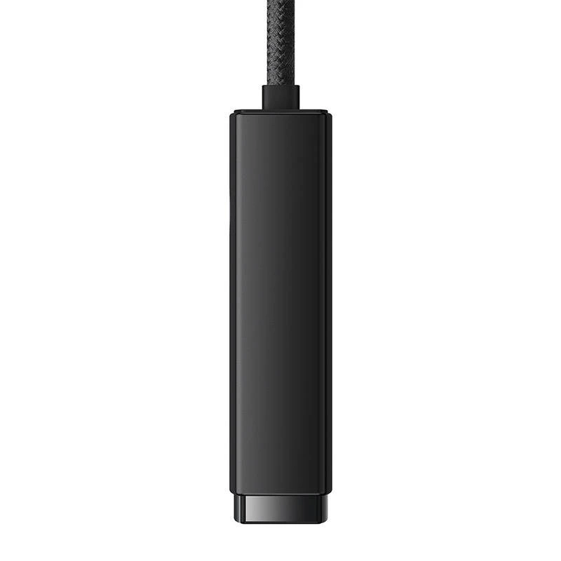 Netzwerkadapter Baseus Lite Series USB-C auf RJ45 (schwarz)