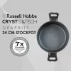 Kochtopf Russell Hobbs RH01864EU7 24 cm Crystaltech