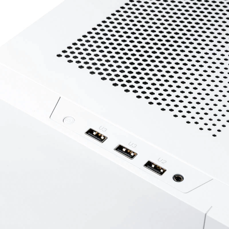 SilverStone SST-SG14W Sugo 14 Mini-ITX-Gehäuse - Weiß