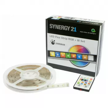 Synergy 21 LED Flex Strip 5050 - 30 RGB-W DC12V komplettes Set V2