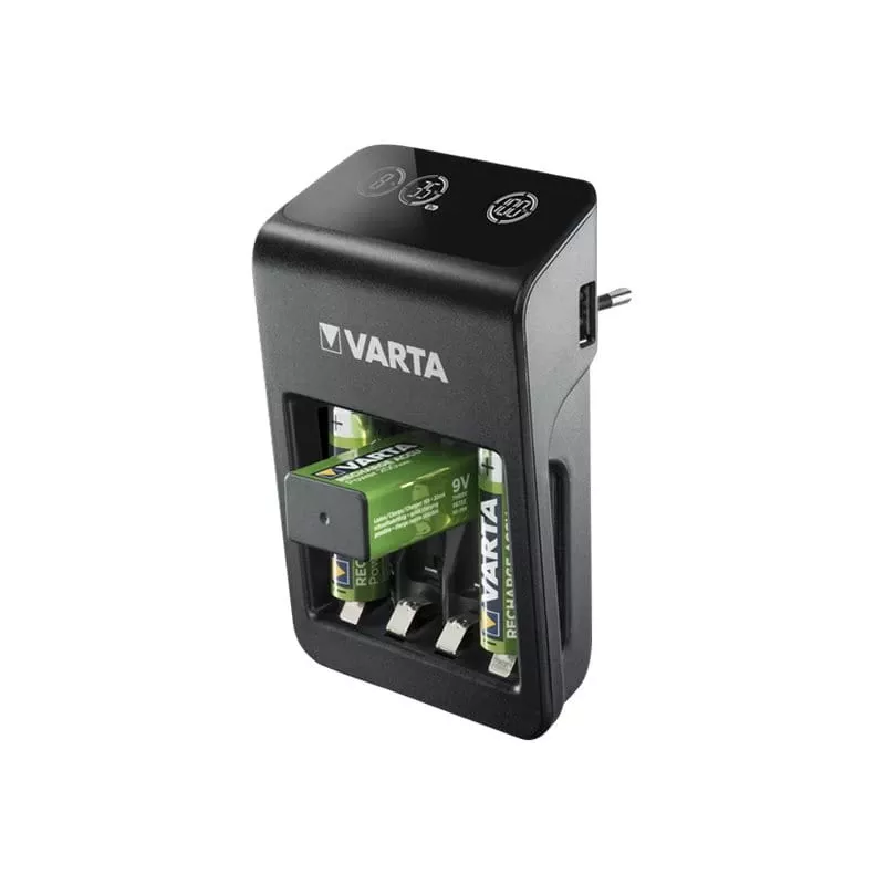 Batterieladegerät Varta 57687 Haushaltsbatterie AC