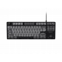 NATEC Fury Gaming-Tastatur Kanabo K2 US weiß hinterleuchtet mechanisch schwarz-grau