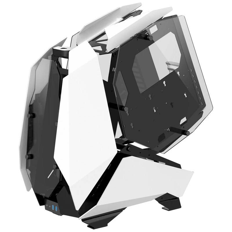Big-Tower-PC-Gehäuse Jonsbo MOD5 Tempered Glass Weiß