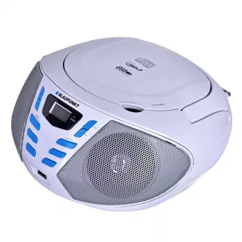 Blaupunkt BB7-WH tragbarer Stereoanlage Digital 2.4 W FM Grau MP3-Wiedergabe