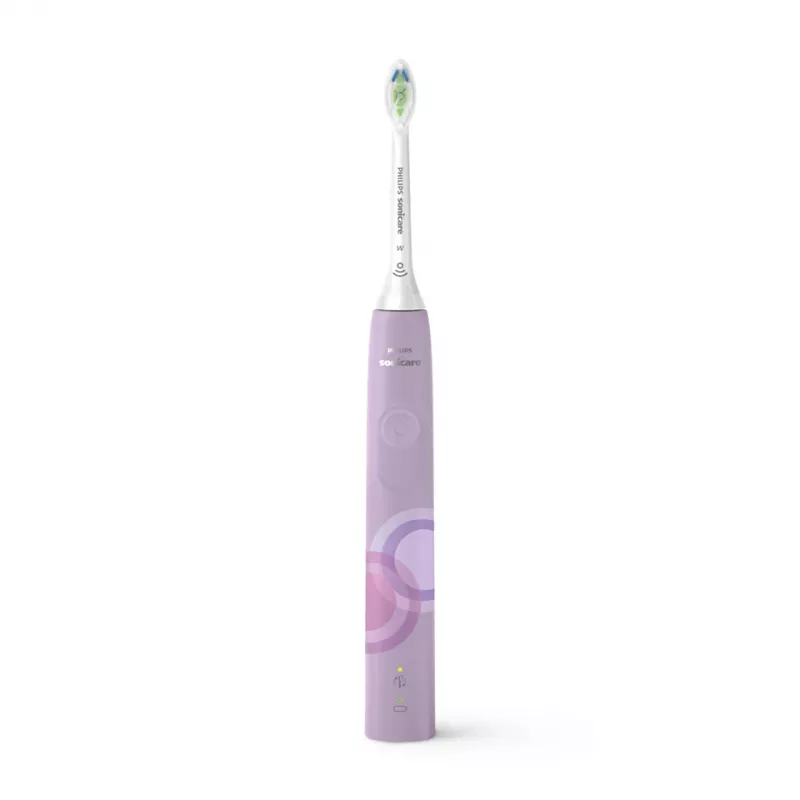 Schallzahnbürste Philips 4100 Series HX3689/44 – integrierter Li-Ion-Akku, 1 Handstück, 1 Bürstenkopf, Tägliche Reinigung, Flieder