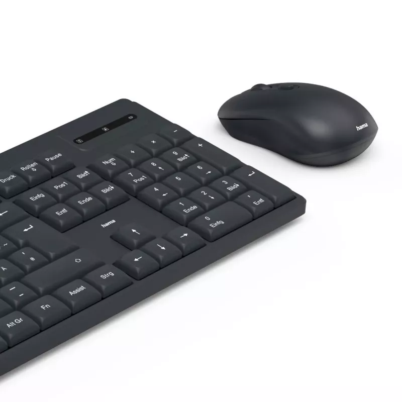 Tastatur- und Maus-Set WKM-200 schwarz