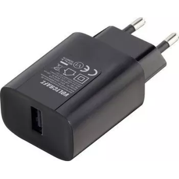 VOLTCRAFT VC-10904490 Netzteil und Spannungswandler Indoor 5 W Schwarz (VC-10904490)