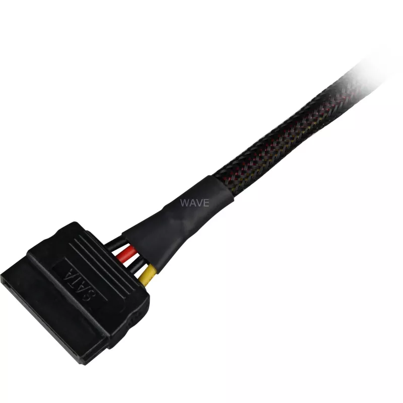 SATA-Stromadapterkabel Sharkoon 15 cm — Adapter für SATA-Stromanschlüsse