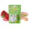 Katzenleckerlis Fox4Pets GRANATAPET FeiniSnack Geflügel mit Katzengras, fleischiger fester Snack, 50 g, getreidefrei, für ausgewachsene Katzen