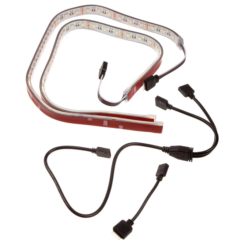 LED-Lichtleiste Lamptron Flexlight Multi Simple RGBW 3M — Dual/2x30 LEDs