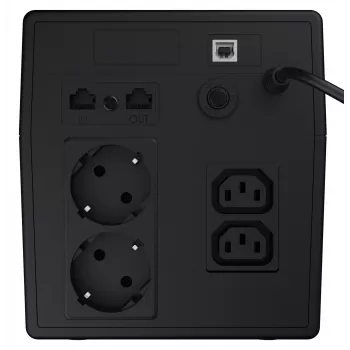 Green Cell UPS03 MicroPower 1000VA / 600W Line-Interactive USV, 4 Steckdosen