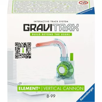 Ravensburger GraviTrax Element Vertikale Kanone – Streckenerweiterung (27465) für Kugelbahnsysteme