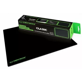 Gaming-Mauspad ESPERANZA EGP102K — Gummi, 300×240 mm, 3 mm dick, rutschfest, schwarz