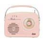 Retro-Tischradio Eltra LUIZA RETRO SP-11 mit MP3, USB und SD-Kartenunterstützung, pink