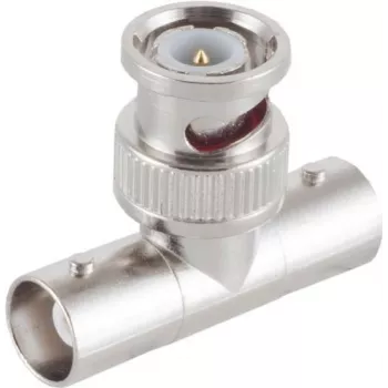 BNC-Adapter ShiverPeaks 98820 — 1 BNC Stecker auf 2 BNC Buchse Splitter