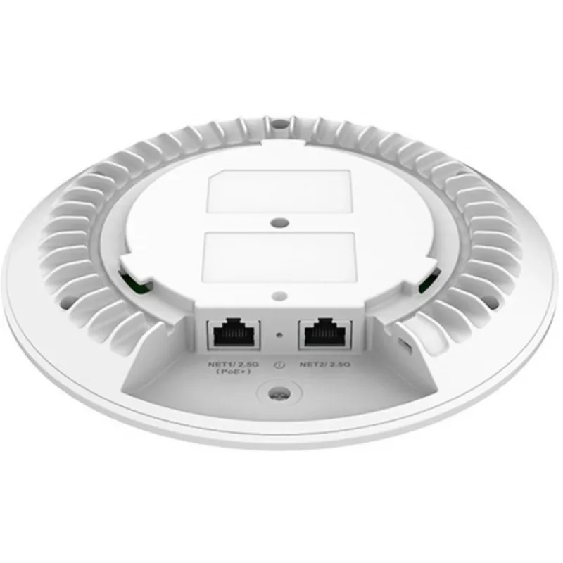 Access Point Grandstream GWN7670 – Dualband 2,4/5 GHz Wi‑Fi 802.11ac, MU‑MIMO, PoE, 2x RJ‑45, unterstützt 256 Nutzer, Wandmontage, weiß