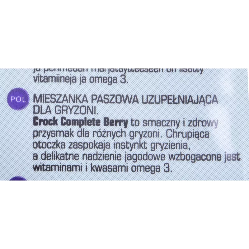 VERSELE LAGA Complete Crock Berry - Leckerli für Nagetiere - 50g