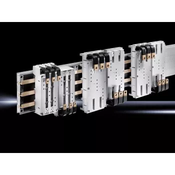 Rack-Vakuumschalter-Komponentenadapter Rittal 9345.610, für 690-V-Installationen, RAL 7035