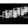 Rack-Vakuumschalter-Komponentenadapter Rittal 9345.610, für 690-V-Installationen, RAL 7035