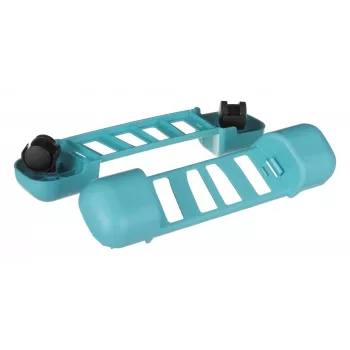 Wischsystem Leifheit Clean Twist Mop Ergo mobil, Eintank, blau, mit Mop und Lenkrollen