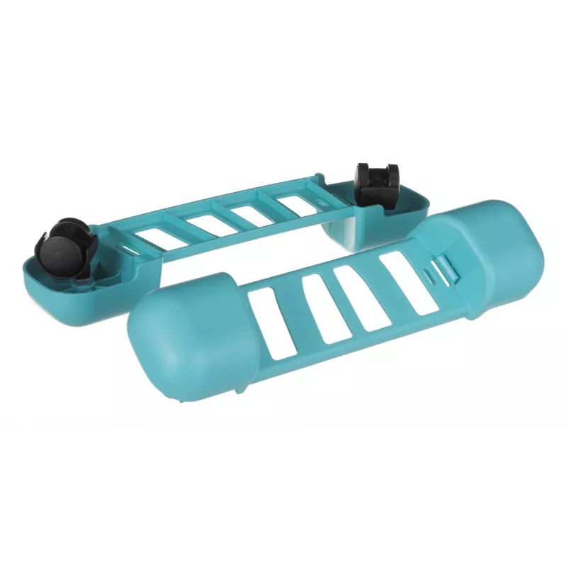 Wischsystem Leifheit Clean Twist Mop Ergo mobil, Eintank, blau, mit Mop und Lenkrollen