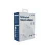 Wand-Reiseadapter GEMBIRD TPA-1A2C20-02-W 20W — 1xUSB-A + 2xUSB-C, Typ-G-Stecker, 100–250 V, weiß