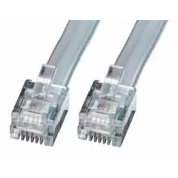Netzwerkkabel Lindy RJ-12 M/M 5,0 m RJ-12 5 m Grau