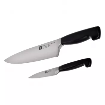Haushaltsmesser ZWILLING 35175-000-0 — Edelstahlklinge, schwarzer Griff, Breite 95 mm, Länge 420 mm