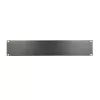 Rack-Blindplatte Extralink Front Blank Panel 2U 19 Zoll Schwarz, Stahlgehäuse