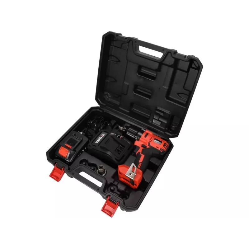 YATO BÜRSTENLOSER SCHLAGSCHRAUBER 18V LI-ION 1/2 1x3,0Ah 700Nm