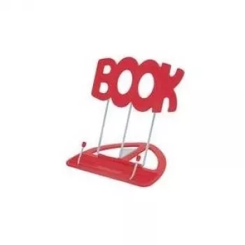 Buchständer WEDO 211 19902 – verstellbare Kunststoffbasis mit Metallrahmen